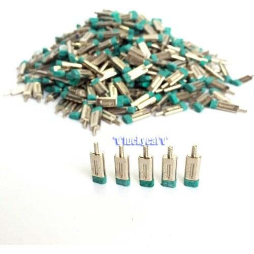 New 1000pcs Double Twin Master Pins with Sleeves Dental Lab use with Pindex Machine Instrument