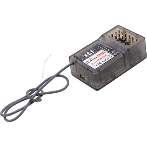 X6F 2.4GHZ 6CH Radio Receiver for RC Car, Truck, Crawler, Buggy, Touring Accessories