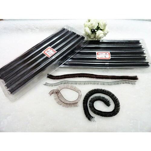 10mm*20cm DIY Eyelashes for BJD SD Reborn Doll Black White Brown 3Colors Eye Lashes for 1/3 1/4 1/6 Dolls Eyelash 500Pcs/Lot