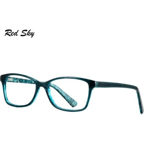 Acetate Glasses FrameWomen Square Nerd Prescription Eyeglasses 2019 New Myopia Optical Frame Korean Clear Spectacles Eyewear