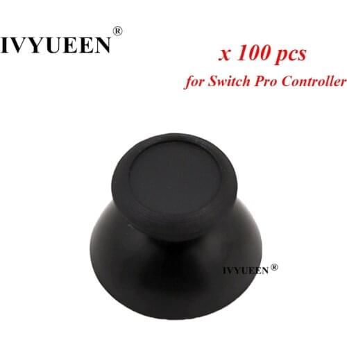 IVYUEEN 100 PCS for Nintendo Switch NS Pro Controller Analog Thumb Stick Grip for NintendoSwitch PRO Mushroom Joystick Cap Cover