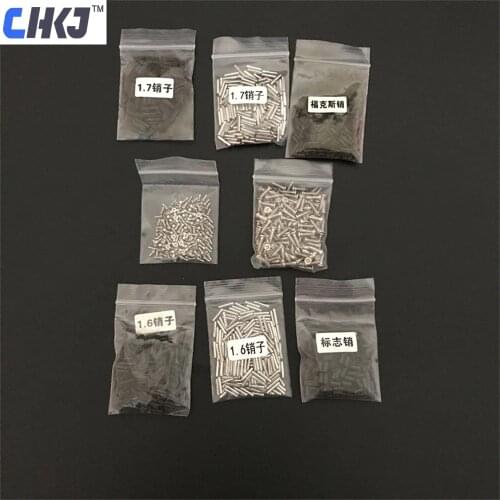 CHKJ 200pcs/lot Car Flip Remote Key Fixed Pins Screws Set Auto Locksmith Tools Part Repair Accessories Locksmith Tools Supplies
