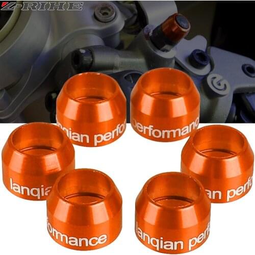 For Adventure 1290 R Super Adv 990 SD RC 1190 8 R Supermoto 950 Supermoto 990 SMR 990SMT Motorcycle Billet Bleed Valve Cover Kit