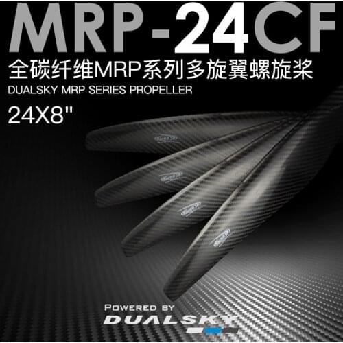 DUALSKY 24-32 inch Multi-rotor Propeller CW CCW Straight Paddle for RC Airplane