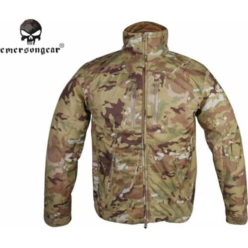 EMERSON Soft Shell Windbreaker Jacket Breathable perspiration Multicam EM6810