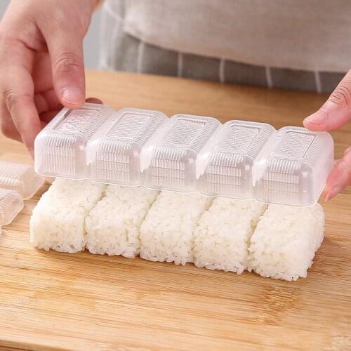 Sushi Rice Ball Molds Making Tools Rice Ball Kitchen Single Warship Rice Ball Hand Hold Sushi Mold DIY For Kitchen Accessories