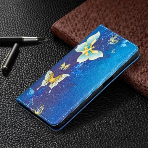 Magnetic Leather Case For OPPO A92 A52 A72 A81 A31 Flip Flower Holder Protective Book Cover Phone Case For OPPO A5 A9 2020
