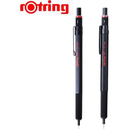 Rotring 500 0.5mm/0.7mm mechanical pencil plastic pen holder Metal knurling grip automatic pencil 1 piece