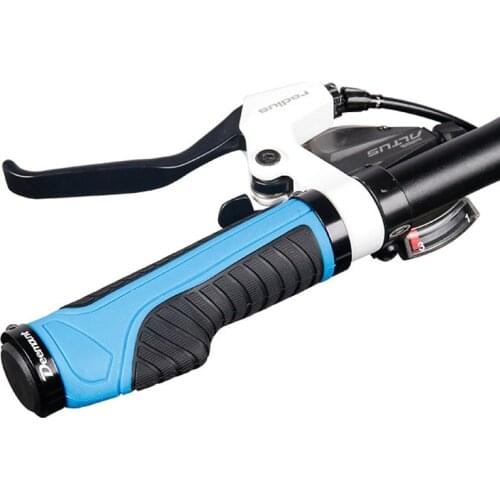 Mountain Bike Grips MTB Bicycle Grips Handlebar Rubber Bar End 130mm Length Bicycle Accessories