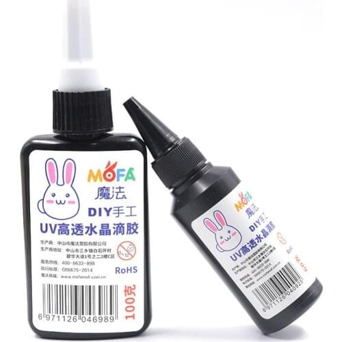 UV resin glue DIY manual glue high transparent UV curing glue quick-drying UV hard glue