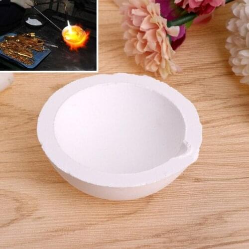 100Grams Quartz Bowl Jewelry Equipment Crucible For Melting Gold Silver Platinum Y5JD