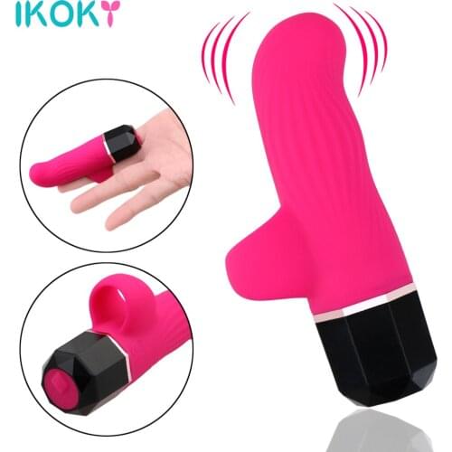 12 Frequency Lipstick Finger Vibrator Sex Toys for Women Sex Product G-spot Clitoris Vagina Stimulator Silicone Erotic Toys