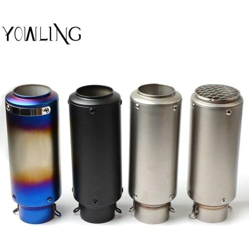 51mm 60mm Motorcycle Exhaust Pipe Motorbike Muffler Exhaust Escape DB Killer FOR Kawasaki ZX6R ZX7R ZX9R ZX10R ZX12R VERSYS 650