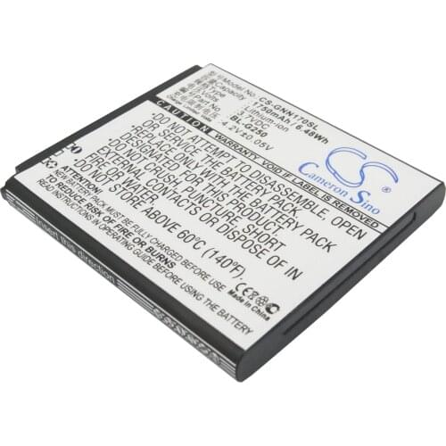 CS 1750mAh / 6.48Wh battery for GIONEE GN170 BL-G205