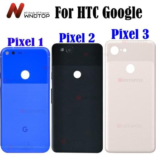 For HTC Pixel 2 Back Battery Cover Rear Door Housing Case Replacement For HTC Pixel 2XL Battery Cover Pixel 3 3XL Back glass