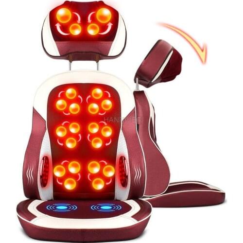 Cervical spine massager multi-function general household pillow chair cushion back neck shoulder waist massage cushion