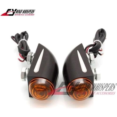 Motorcycle CNC Modified Turn Signal Lights For Harley Sporster Dyna Softail V-Rod Chopper steed 400 600 shadow 400 600 Magna 750