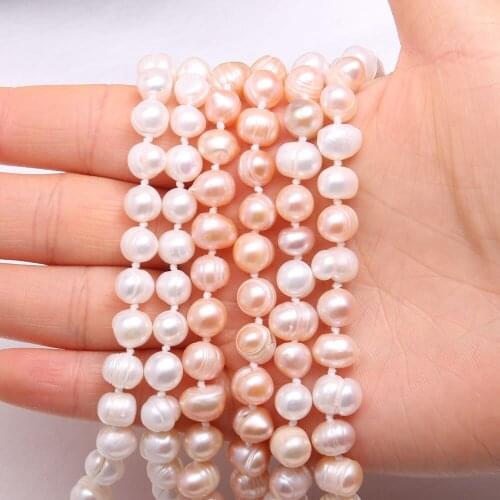 A New Style Fashion Natural Freshwater Pearl Necklace For Elegant Women Wedding Dress Gift