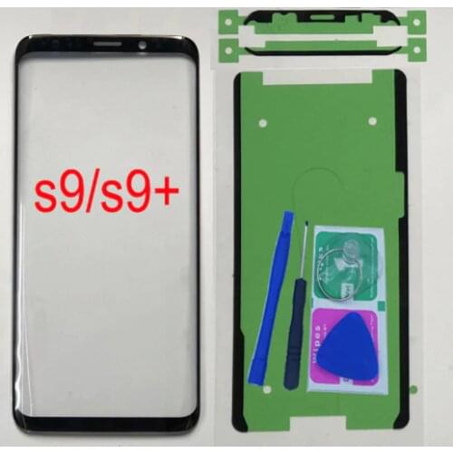 For Samsung Galaxy S9 G960 G960F Original Phone Front Outer Glass Panel For Samsung S9 Plus G965 G965F Touch Screen Replacement