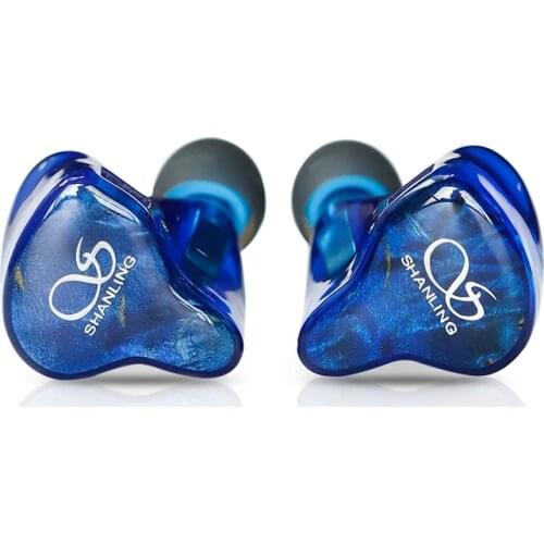 SHANLING AE3 Triple Balanced Armature Earphones with Quad-Core Silver-Plated Copper Detachable 2pin 0.78mm Cable