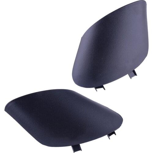 1 Pair Car Front Black Door Mirror Stem Screw Cover Cap Fit for Fiat 500 Convertible Abarth 595 ABARTH 695 Accessories