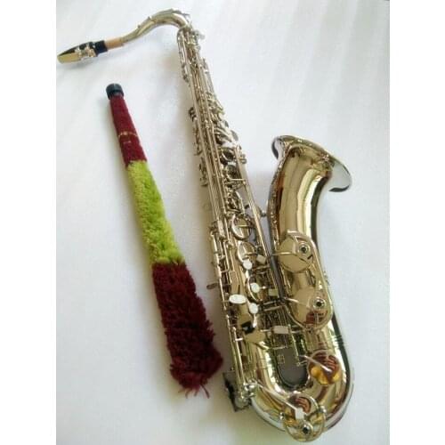 New Tenor saxophone high-quality instrument Tenor sax Nickel plated silver Tenor saxophone Mouthpiece and case