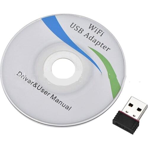 WiFi Adapter 150Mbps Wireless Network Card Dongle for PC Laptop Desktop Computer 2.4GHz Band 802.11N Mini Receiver