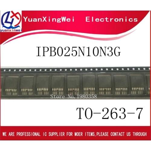 10pcs IPB025N10N3G TO-263-7 025N10N 025N10