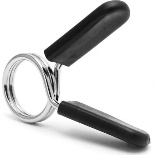 2Pcs 28mm Barbell Gym Weight Lifting Bar Dumbbell Lock Clamp Spring Collar Clips G32E