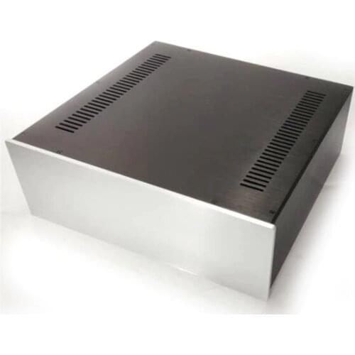4315c Full aluminum chassis Preamplifier box Power amplifier case size 430*150*408MM