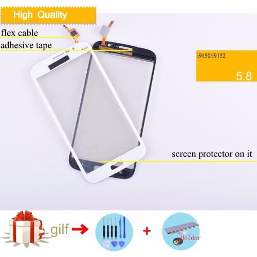 5.8" For Samsung Galaxy Mega 5.8 i9150 GT-i9150 GT-i9152 i9152 Touch Screen Digitizer Sensor Outer Front Glass Lens Panel