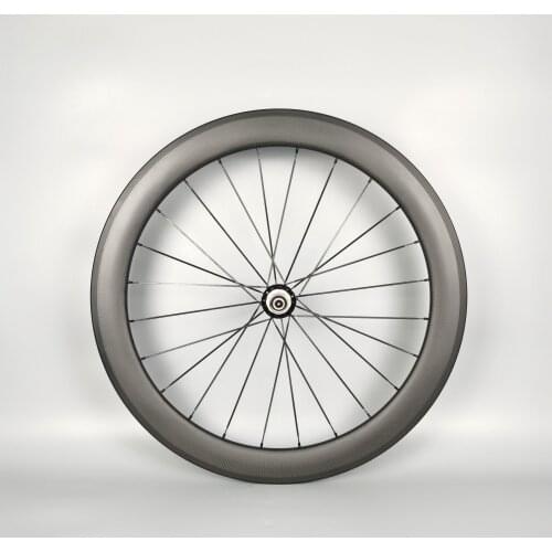 700C full carbon Rear wheels 60mm depth 25mm width clincher/Tubular Road bike carbon Rear wheelset with 3K matte finish