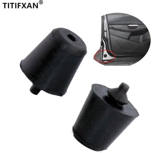 For 13/14/15/16/17 Years Kuga Ecosport Damping Block Pad Auto Front Rear Door Rubber Cushion Shock-absorbing Buffer Mat 4PCS