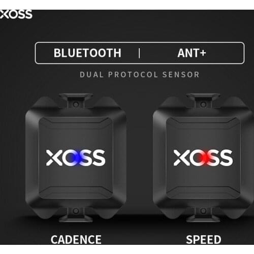 Xoss Speed Cadence Sensor ANT+ Bluetooth Speedmeter Compatible For Garmin iGPSPORT Bryton