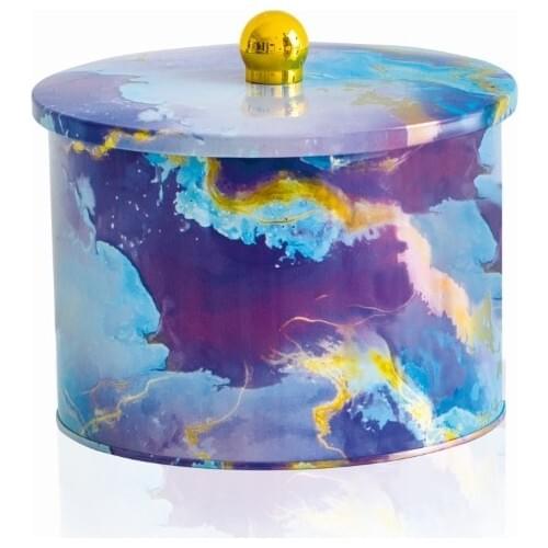 House EF145-F0 Metal Round Box 175x130mm Knob Handle 3.3 lt