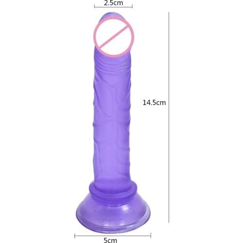 Dildos Strong Suction Cup No Vibrator Realistic Flesh Flexible Big Huge Penis Super Adult Sex Products Toy For Women Masturbator