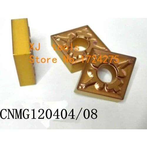 Good wear resistance 10PCS CNMG120404 TM/ CNMG120408 TM Turning Tools Carbide inserts CNC cutting tools for lathe MCKNR/MCLNR