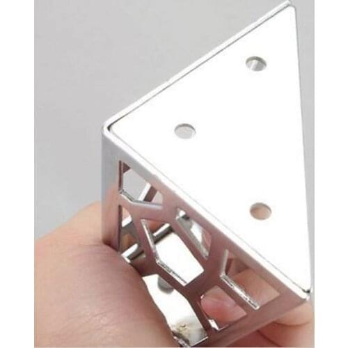 80mm Set Metal Furniture Cabinet Legs Bed Tea Table Chair Sofa Leg Feet 4pcs