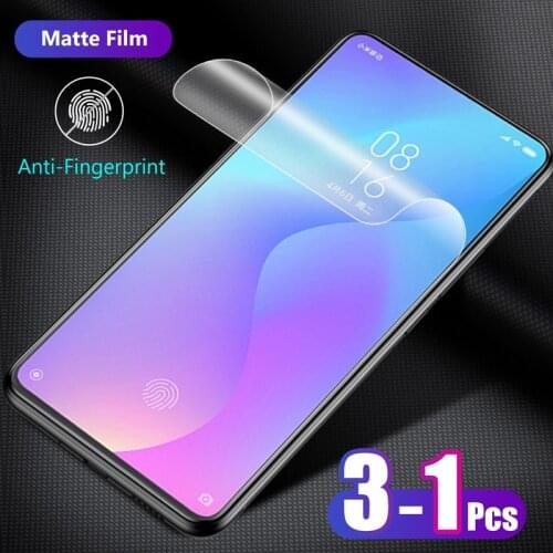 Full Cover Matte Hydrogel Film For Xiaomi Poco X2 F1 F2 M2 M3 Redmi K30 Pro Ultra No Fingerprint Frosted Game Screen Protector