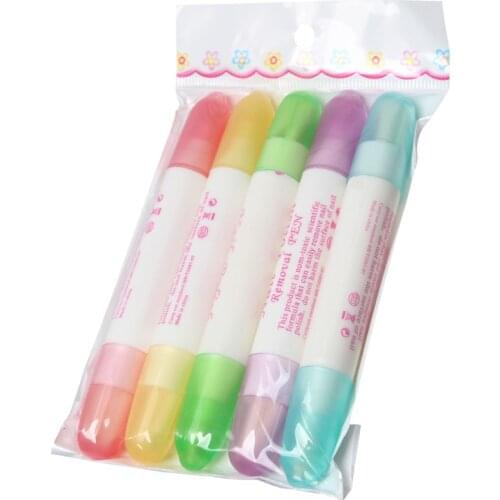5PCS/Set Removal Pens UV Gel Nail Polish Remover liquid Nail Art Corrector Manicure Cleaner Erase Pen +15 Tips Refillable Tools