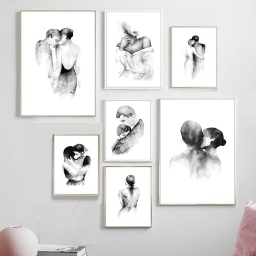 Self-adhesive Wall Stickers Posters and Prints Living Bedroom Pictures for Wall Design poster Art Print Painting Room Decoration