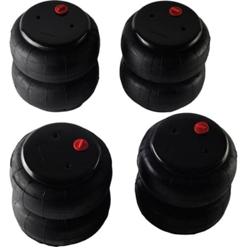 4pcs 2600Ib Air Bags Single Port 1/2"npt Air ride Springs suspension FOR Ford F150/F250, for GMC Sierra
