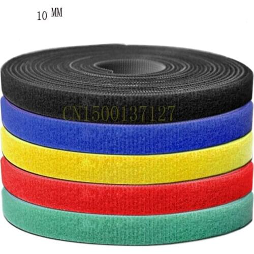 1PCS cable tie tape Wide 10 mm Short Hook Back to Back Cable Tie Nylon Fastening 5 Meters