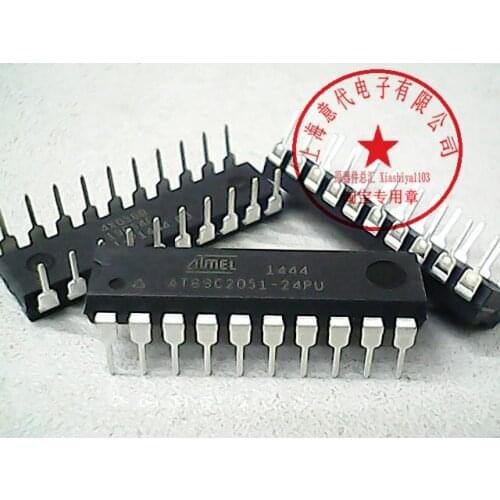 5pcs AT89C2051-24PU DIP-20