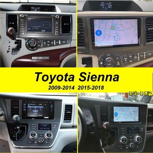 64GB Android 10.0 2Din Car Multimedia GPS For Toyota Sienna Audio Autoradio BT Navigation Stereo Head Unit Tape Recorder Radio
