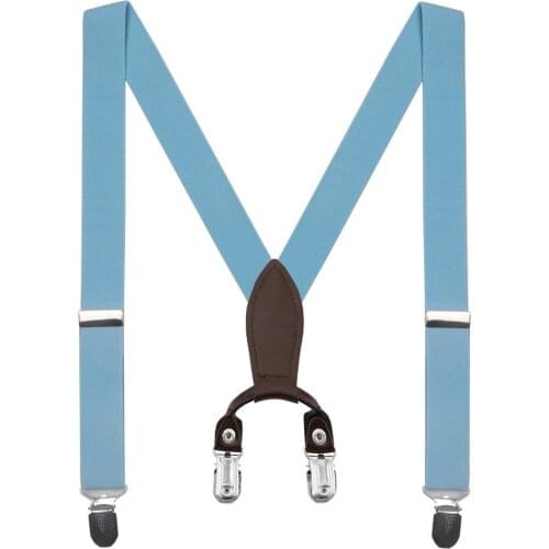 Childrens Performance Custom Elastic Strap Clip Upgrade Four Clips Adjustable Long and Short Drop Suspenders