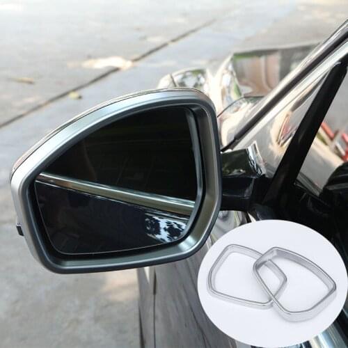 For Jaguar F-pace f pace x761 E-PACE Car-styling ABS Matte Side RearView Mirror Cover Trim 2pcs