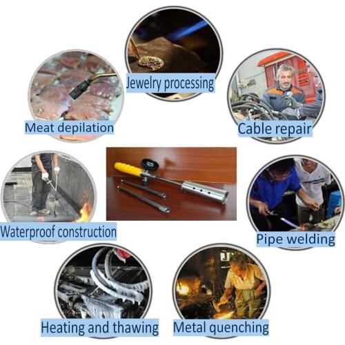 Weed Killer Grass Shrub Garden Kill Burner Fire Kit Handle Butane Gas Torch