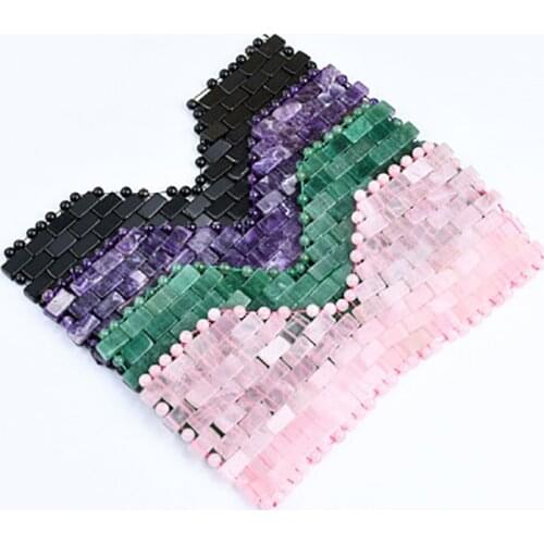 Rose Quartz Jade Eye Mask Cold Therapy Relaxation Healthcare Gift For Relax And Message Care Tool Improve Dark Circles Messager