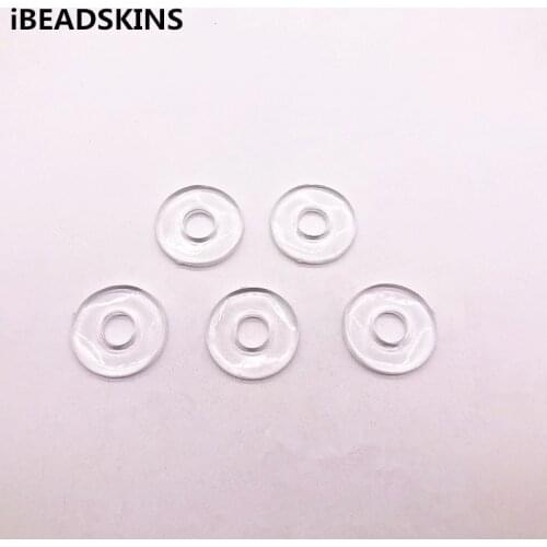 New arrival 28x10mm 220pcs clear Acrylic ring shape beads for stud earrings/earrings accessories/Earring parts/ jewelry DIY